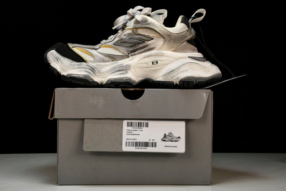 Cargo Sneaker 'White Grey' - Image 28
