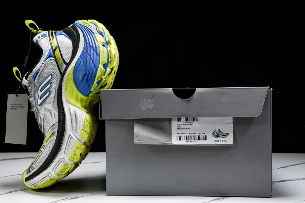 10XL Sneaker 'White Yellow Blue' - Image 26