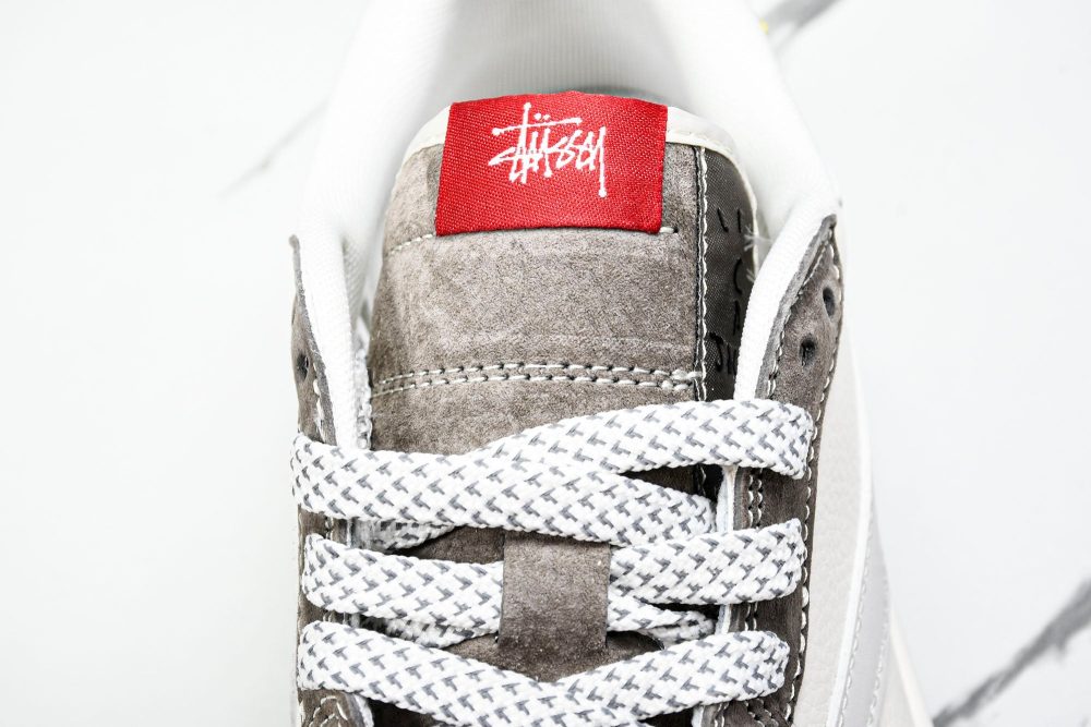 Travis Scott AJ1 Low x Stussy 'Neutral' (Custom) - Image 11