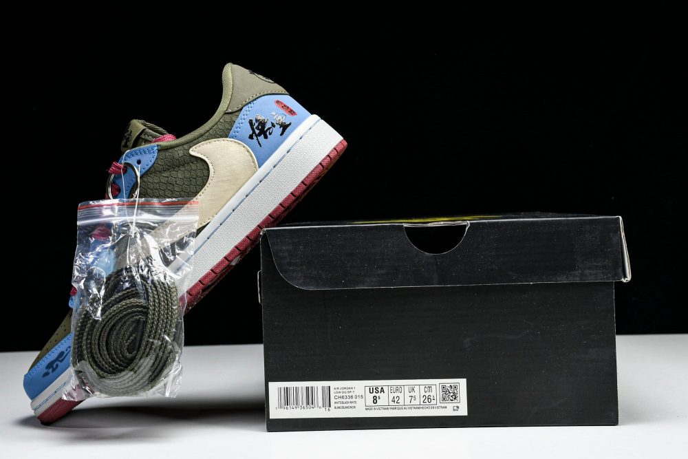 Travis Scott AJ1 Retro Low x Black Myth Wukong (Unreleased) - Image 25