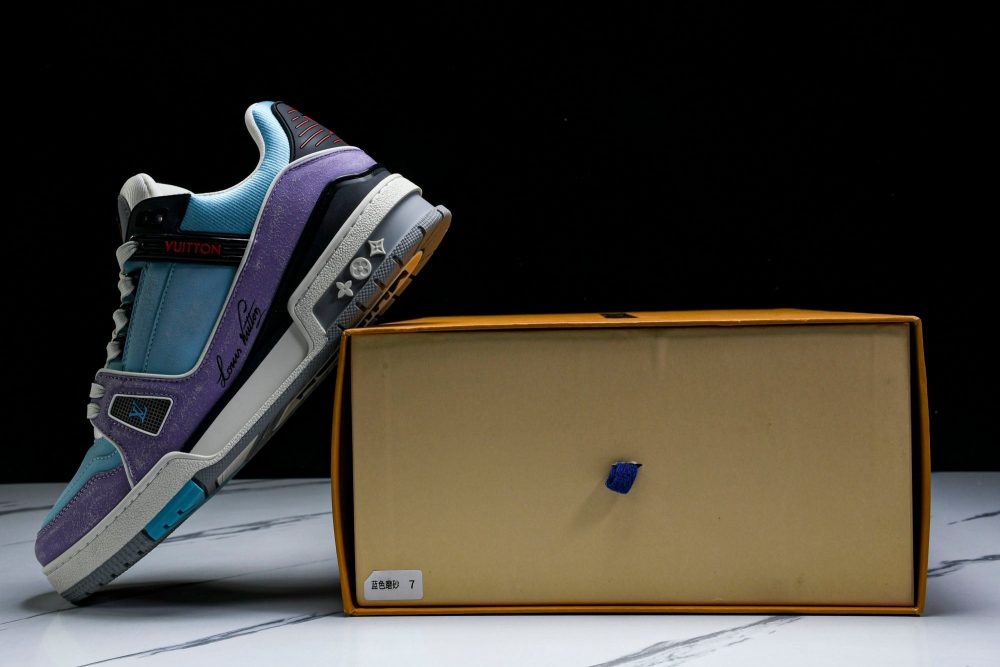 Louis Vuittоп Trainer Low 'Blue Multi' - Image 20