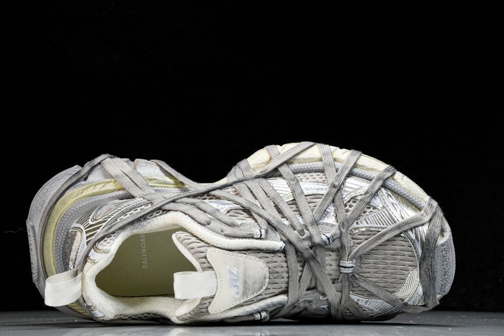 3XL Sneaker Extreme Lace 'Silver' - Image 4