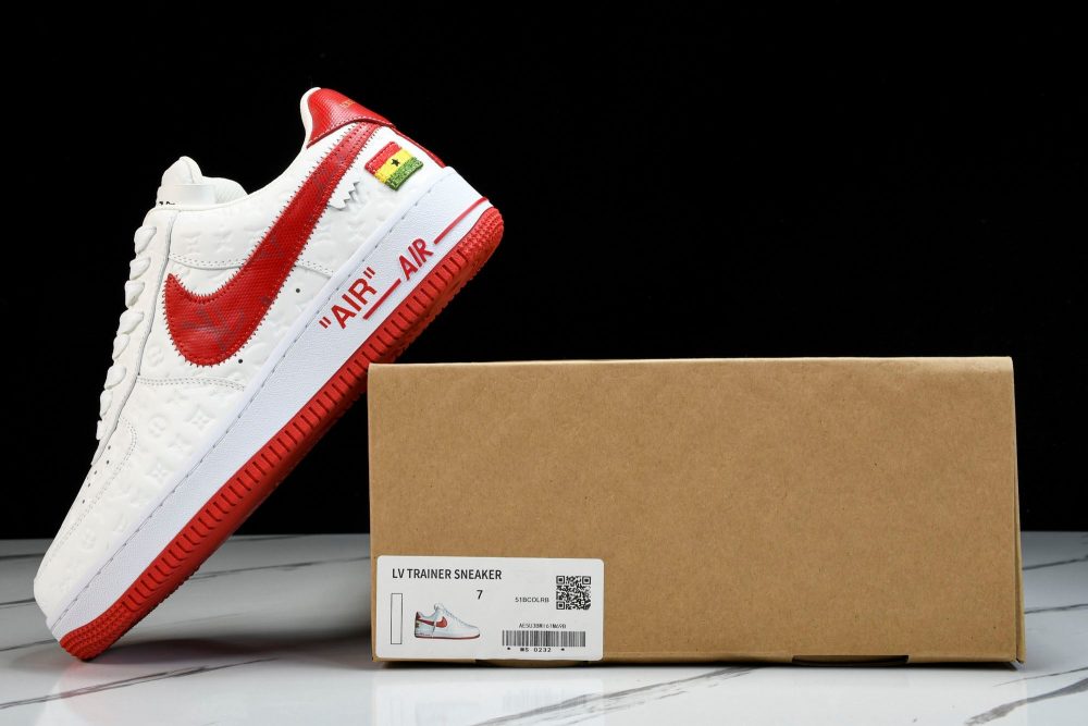Louis Vuittоп x AF1 by Virgil Abloh 'Ghana' - Image 29