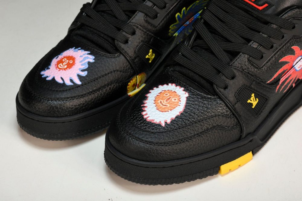 Louis Vuittоп Trainer Low by Yayoi Kusama 'Black Print' - Image 18