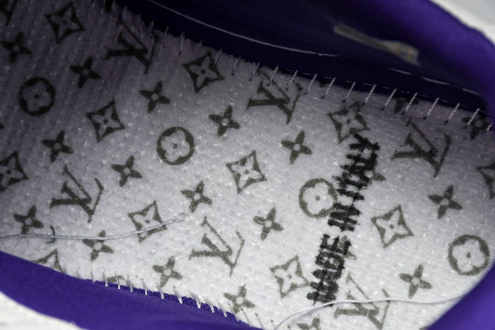 Louis Vuittоп Trainer Low 'Signature White Violet' - Image 15