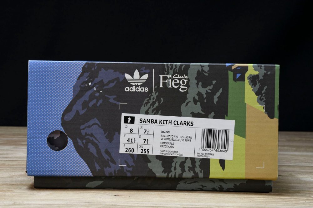 AD x Clarks '8th Street Samba' by Ronny Fieg 'Shadow Green' - Image 24