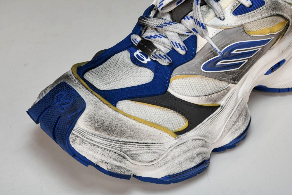 Cargo Sneaker 'White Blue' - Image 9