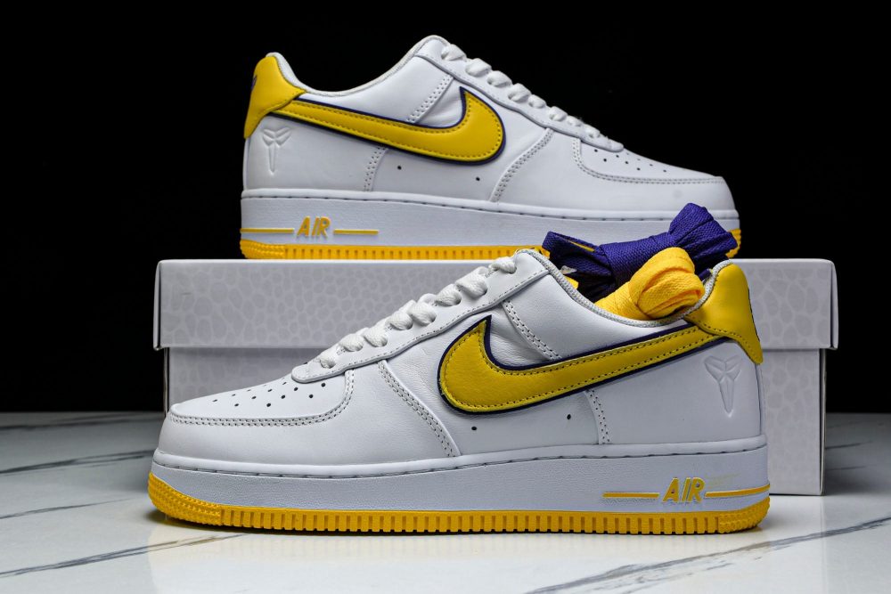 AF1 Kobe Bryant 'Lakers Home White' - Image 25