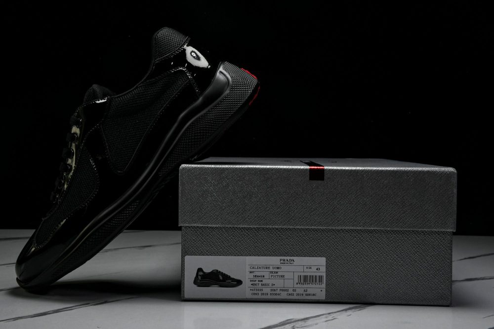 Prada America's Cup Sneaker 'Black' - Image 23