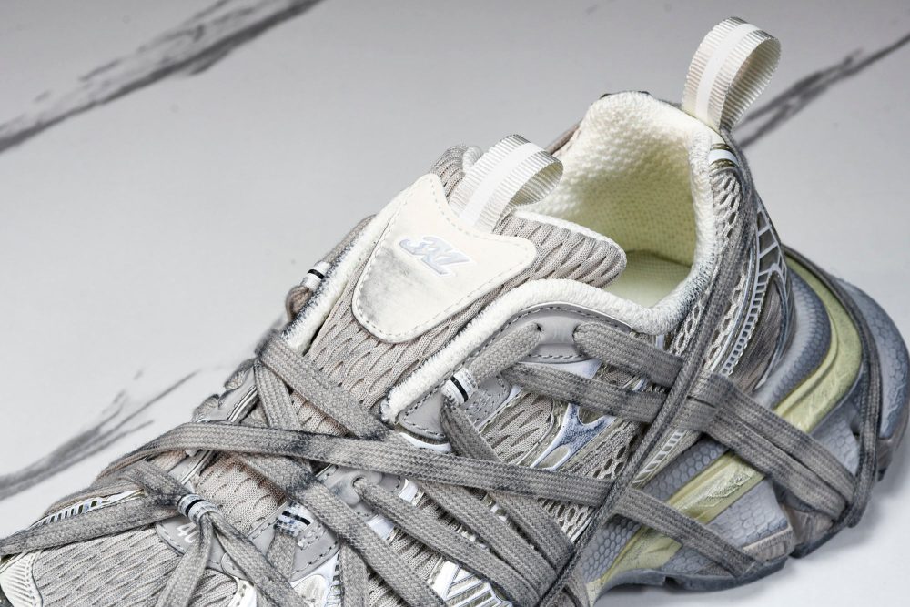 3XL Sneaker Extreme Lace 'Silver' - Image 10