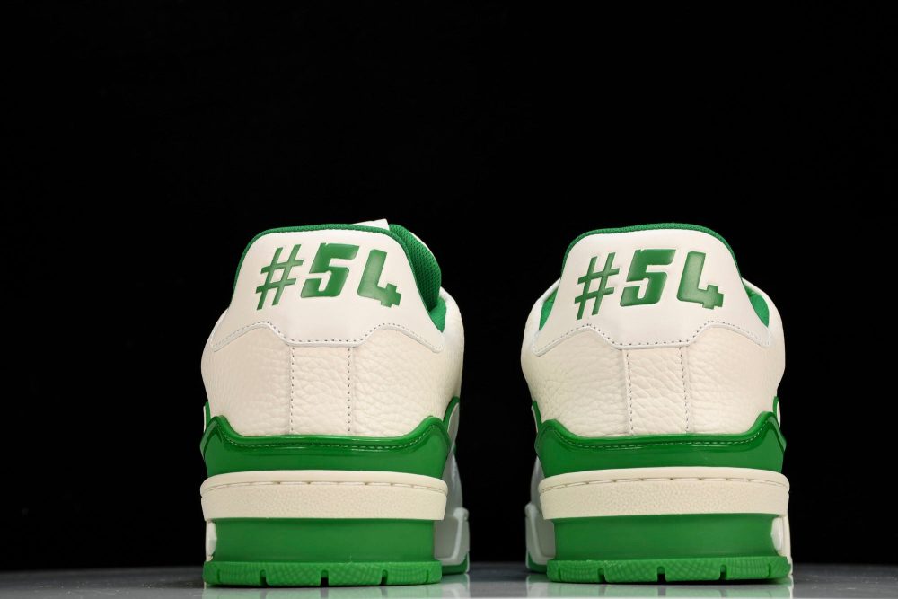 Louis Vuittоп Trainer Low 'Signature White Green' - Image 6