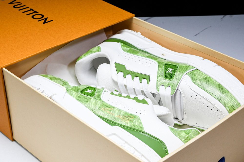 Louis Vuittоп Trainer (Golf Version) by Tyler, The Creator 'Damier Green' - Image 29