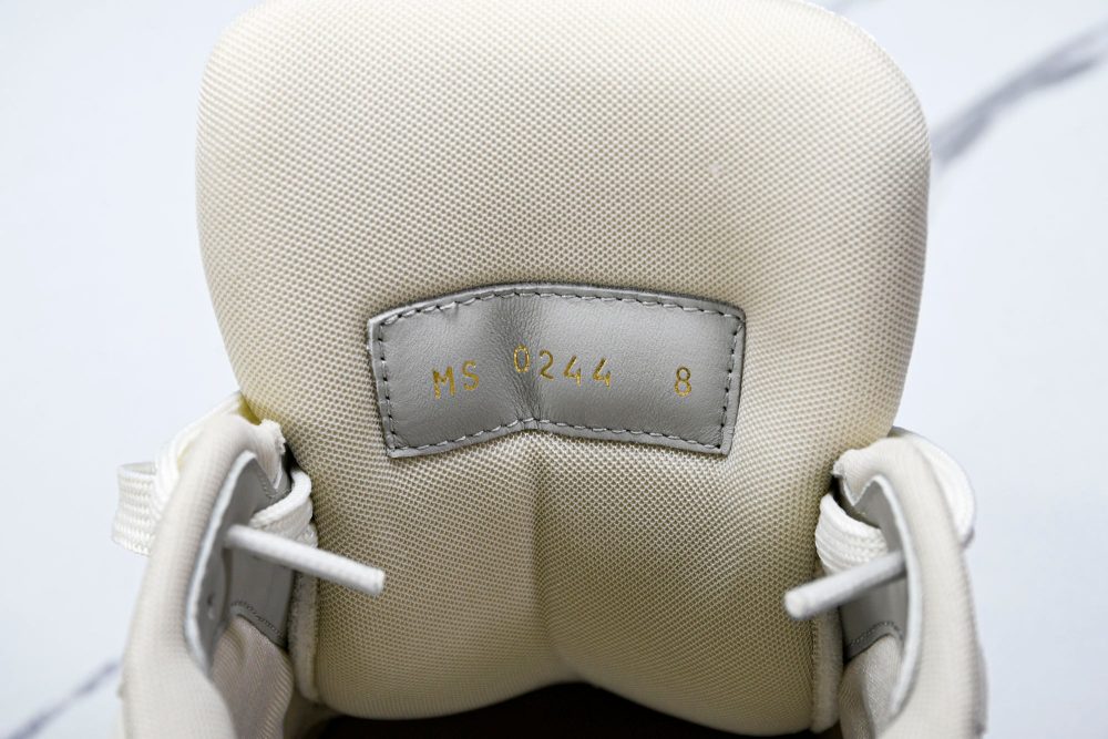 Louis Vuittоп Trainer Low Velcro Strap 'Brown White' - Image 12