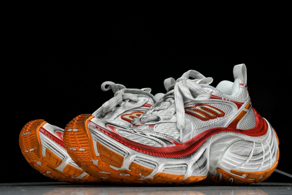 10XL Sneaker 'White Red Orange' - Image 2
