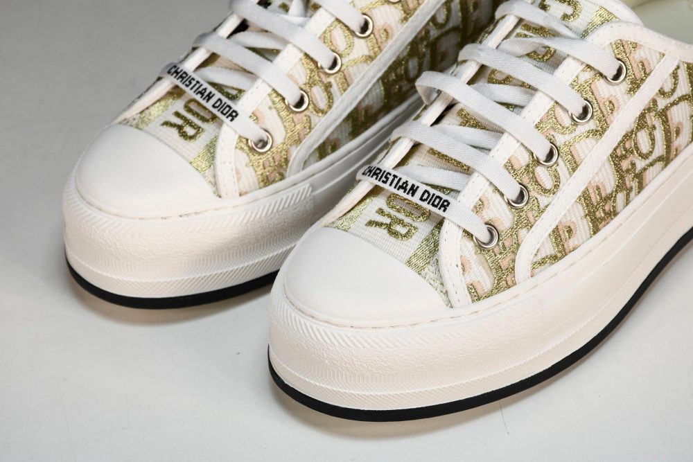 D1or Walk'N'D1or Platform Sneaker 'Oblique Gold' - Image 21