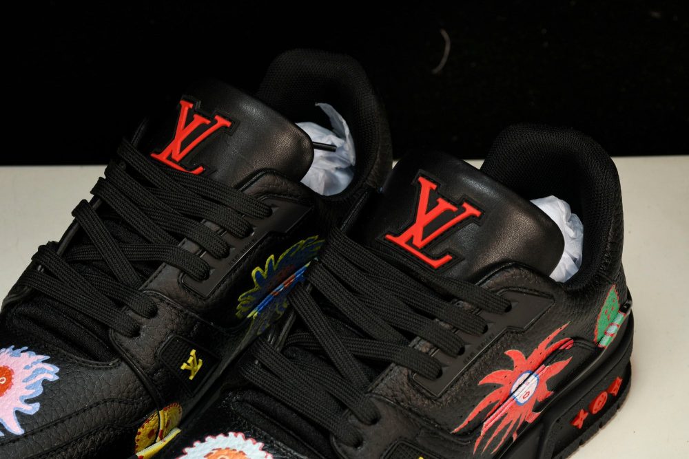 Louis Vuittоп Trainer Low by Yayoi Kusama 'Black Print' - Image 19