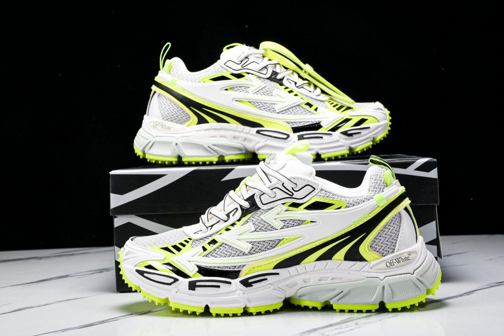 Off-White "Be Right Back" Sneaker 'White Fluorescent' - Image 23