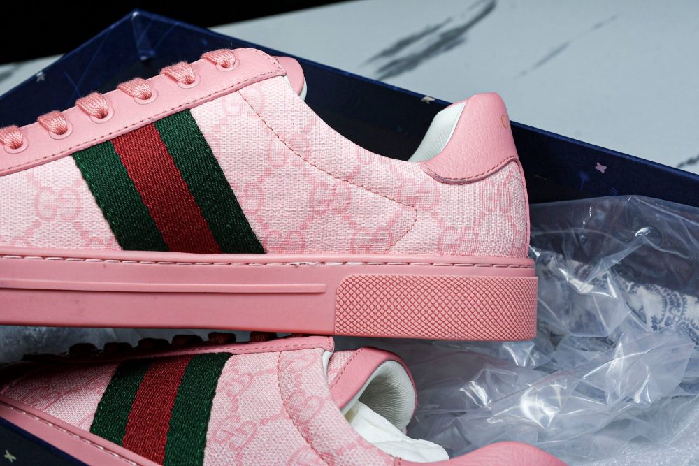 Guссi Ace Web 'Pink Monogram' - Image 28