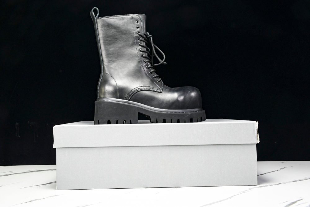 Вalenciaga Stomper Bootie 'Black' - Image 19