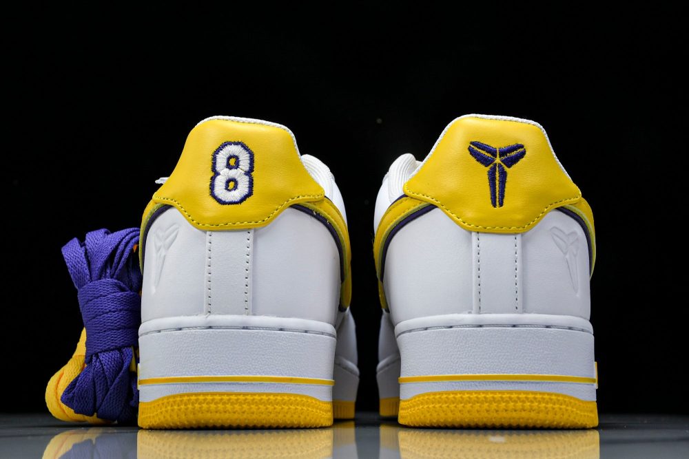 AF1 Kobe Bryant 'Lakers Home White' - Image 7