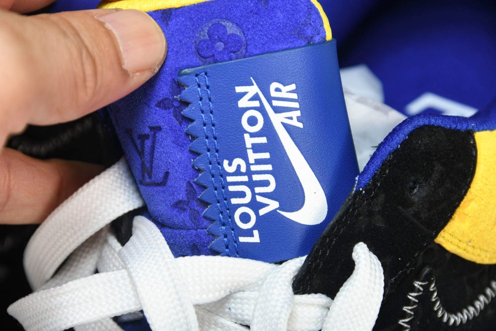 Louis Vuittоп x AF1 by Virgil Abloh 'Metallic Silver' - Image 14
