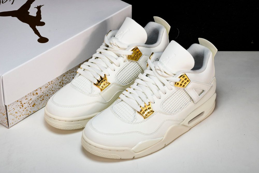 AJ4 Retro 'Metallic Gold' - Image 24