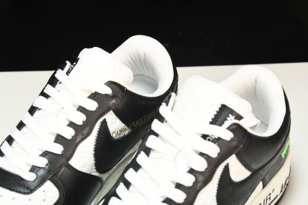 Louis Vuittоп x AF1 by Virgil Abloh 'Black White' - Image 22