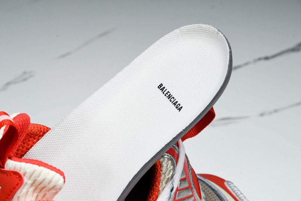 3XL Sneaker Extreme Lace 'White Orange' - Image 13