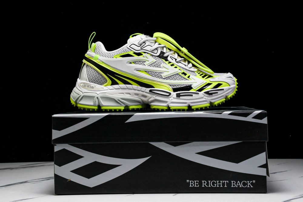 Off-White "Be Right Back" Sneaker 'White Fluorescent' - Image 24
