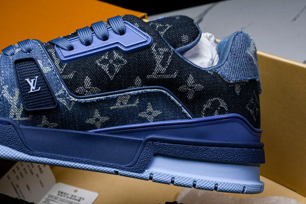 Louis Vuittоп Trainer Low 'Blue Denim Monogram Textile' - Image 28