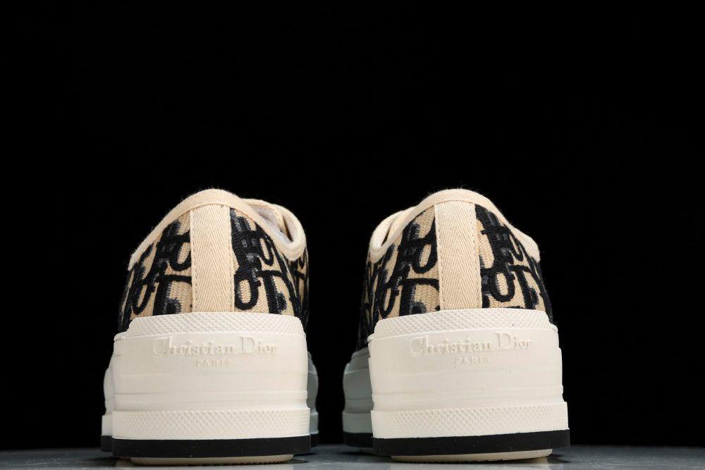 D1or Walk'N'D1or Platform Sneaker 'Oblique Dark Blue' - Image 7
