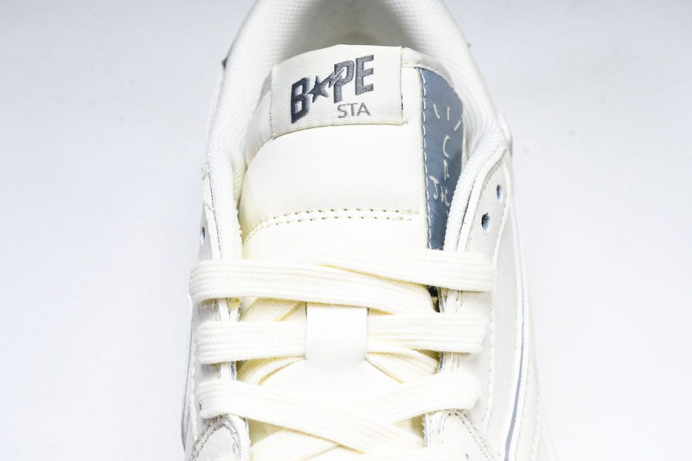 Travis Scott AJ1 Low x BAPE 'White' (Custom) - Image 10