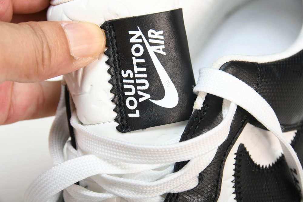 Louis Vuittоп x AF1 by Virgil Abloh 'Black White' - Image 12