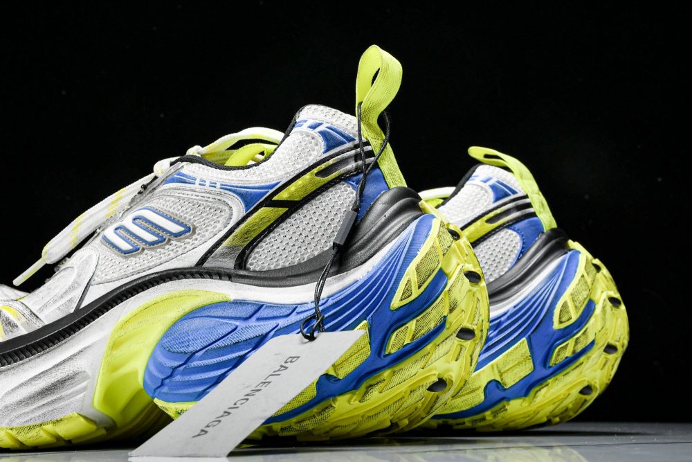 10XL Sneaker 'White Yellow Blue' - Image 8