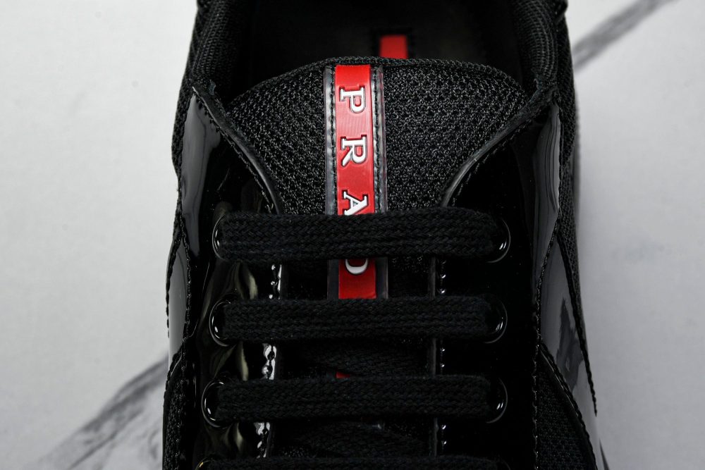 Prada America's Cup Sneaker 'Black' - Image 11