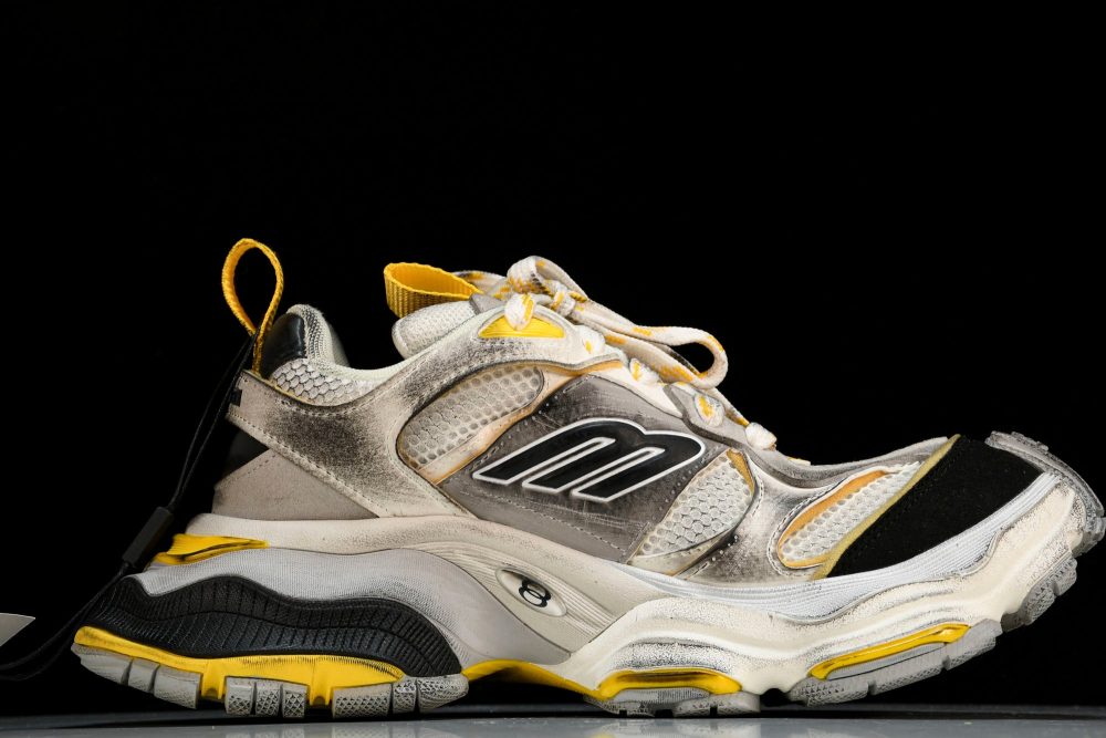Cargo Sneaker 'White Yellow' - Image 3