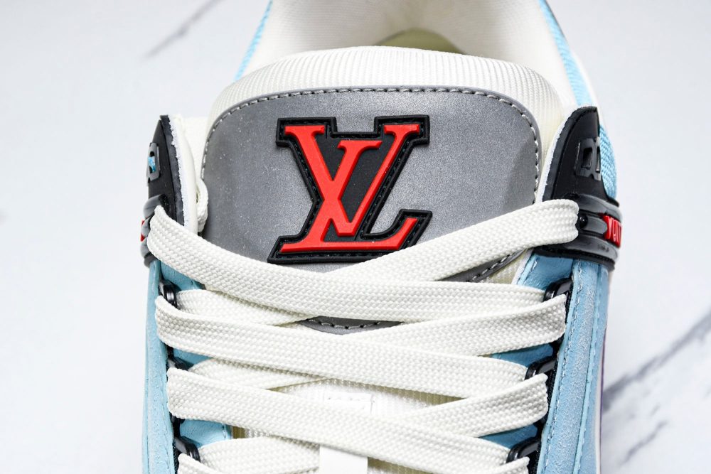 Louis Vuittоп Trainer Low 'Blue Multi' - Image 11