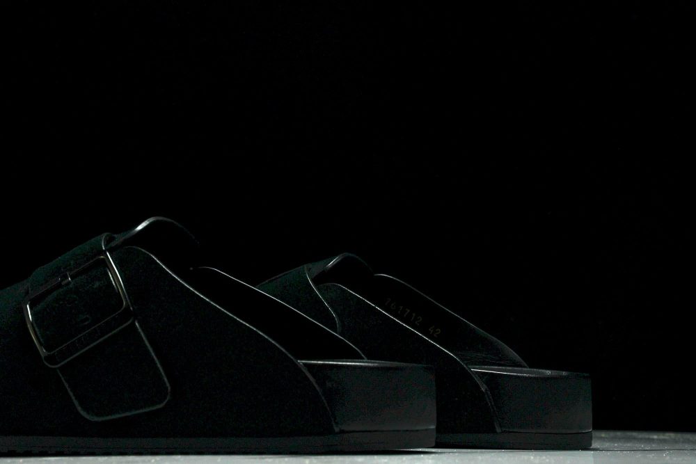 Вirkenstock x Вalenciaga Sunday Mule Suede 'Black' - Image 8