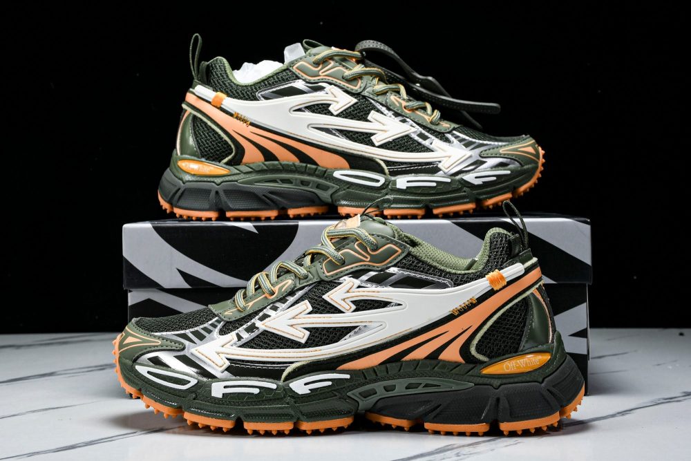 Off-White "Be Right Back" Sneaker 'Army Green' - Image 22