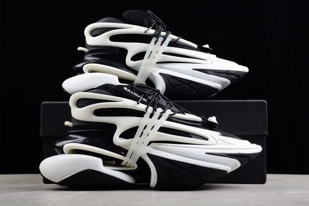 Balmain Unicorn Low-Top 'Black White' - Image 15