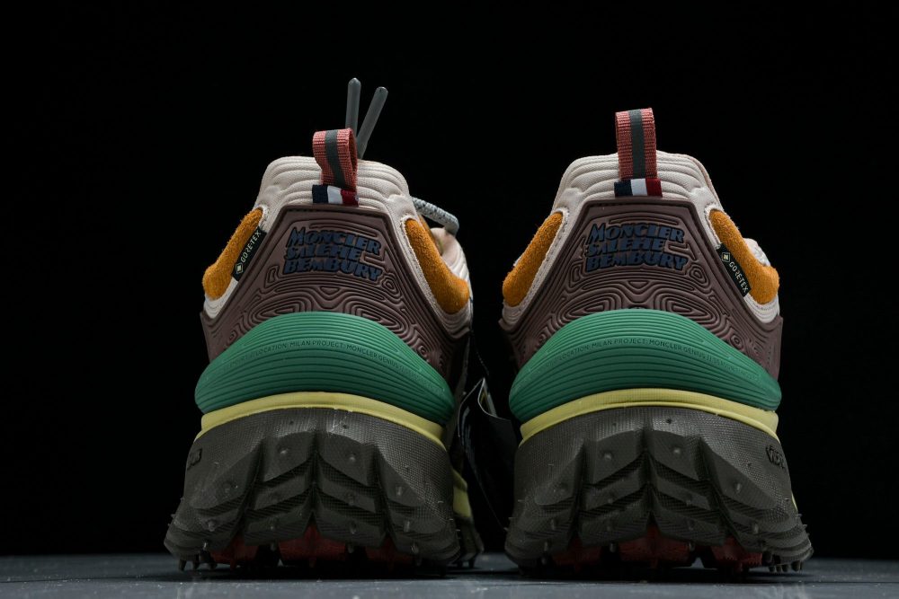 Salehe Bembury x Moncler Trailgrip Genius Grain GTX 'Brown' - Image 7