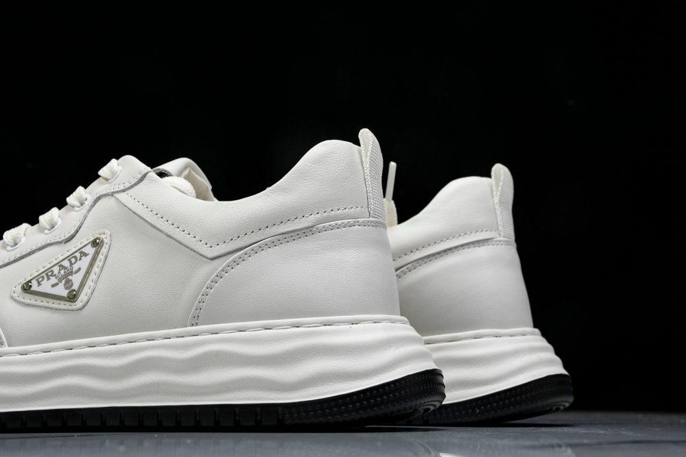 Prada Downtown Sneaker 'Wavy Sole White' - Image 8