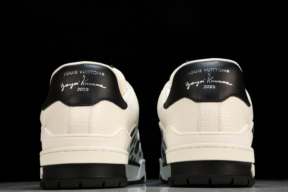 Louis Vuittоп Trainer Low by Yayoi Kusama 'Black' - Image 7