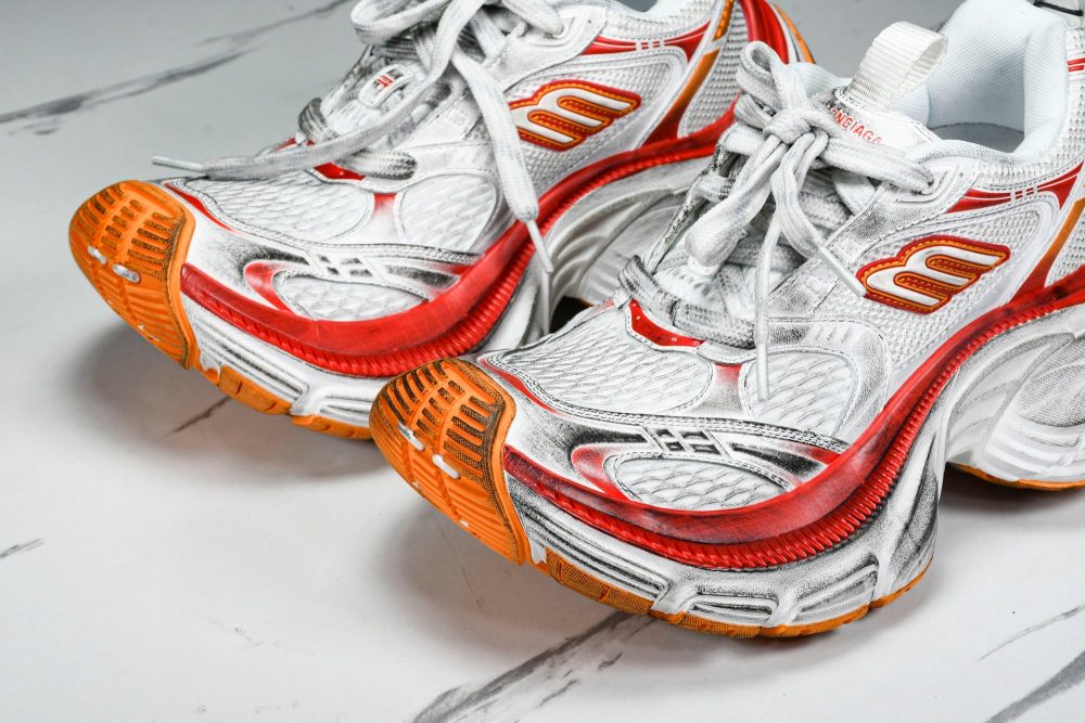 10XL Sneaker 'White Red Orange' - Image 20