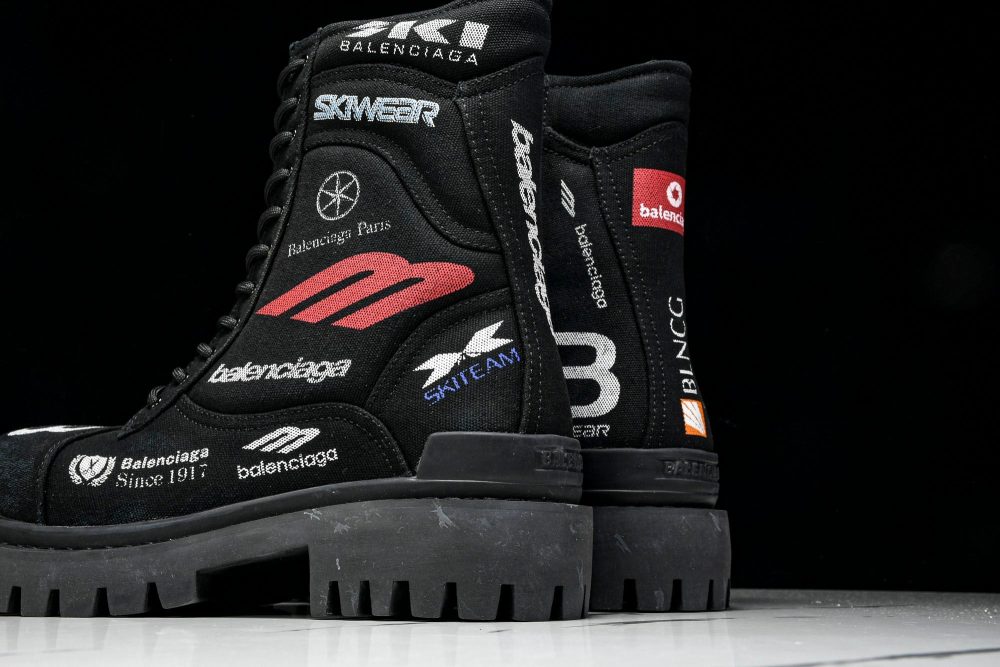Вalenciaga Combat Strike Boot 'Black' - Image 8