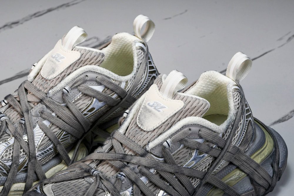 3XL Sneaker Extreme Lace 'Silver' - Image 21