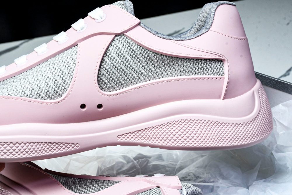 Prada America's Cup Sneaker Soft Rubber 'Pink' - Image 36