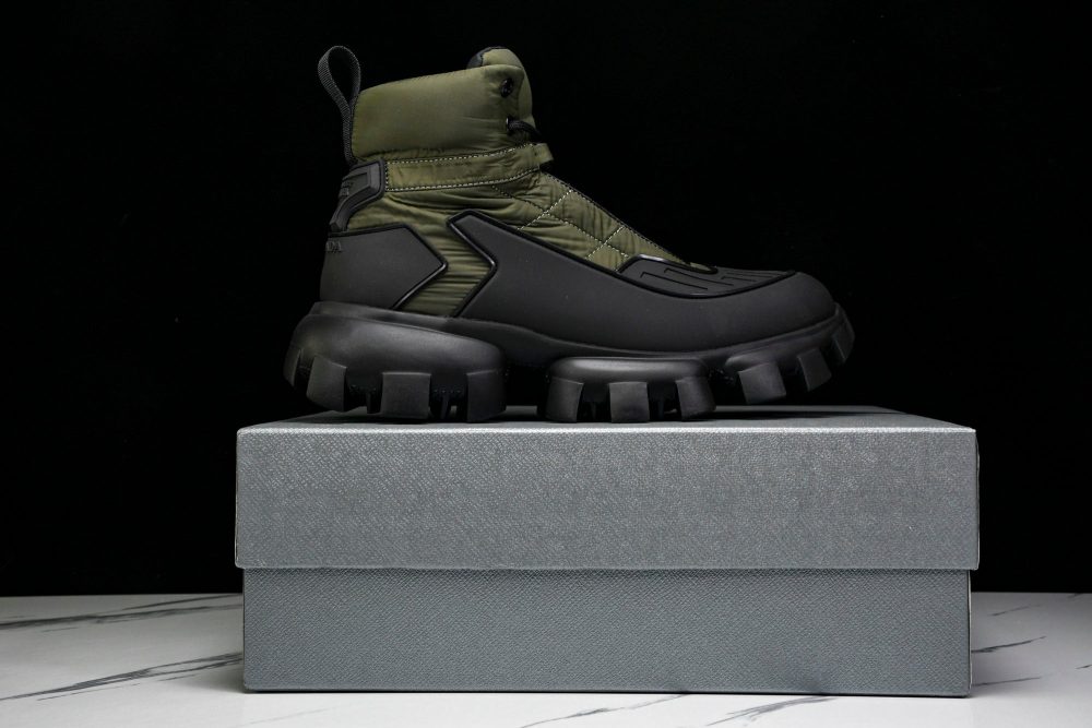 Prada Cloudburst Thunder High 'Army Green Black' - Image 21