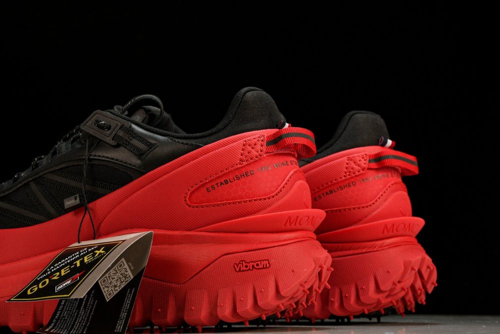 Moncler Trailgrip GTX 'Red Black' - Image 8