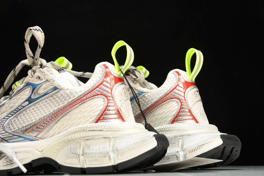 3XL Sneaker 'White Red Blue' - Image 8